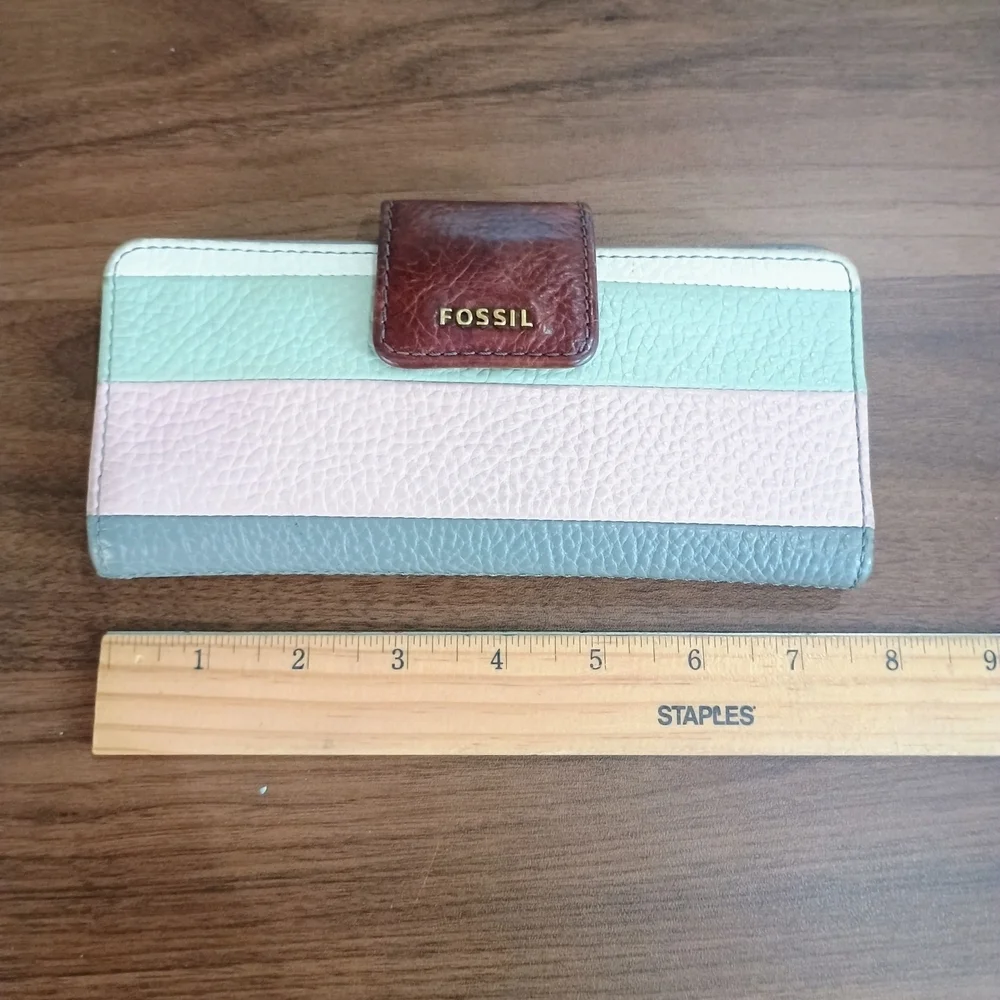 Fossil Multicolor Leather Wallet